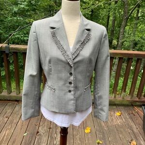 Tahari suit jacket size 8 petite